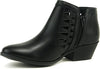 Soda Chance Black Nb Chance Closed Toe Multi Strap Ankle Block Heel Fashion Boot