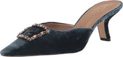 Sam Edelman Brit Jewel Deep Sapphire Kitten Heel Slip On Pointed Toe Dress Pumps