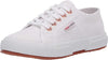 Superga JCOT Classic Lace-Up Low Top Sneaker WHT/ROSE