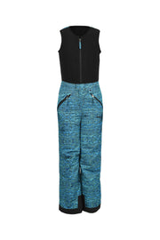 Arctix Kids Limitless Fleece Top Bib Overalls (Aztec Aqua, 4T)