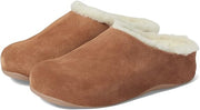 FitFlop Shuv Light Tan Slip On Rounded Toe Slip Resistant Comfortable Slippers