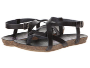 Blowfish Women's Granola Fisherman Sandal, Black