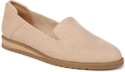 Dr. Scholl's Jet Away Warm Tan Microfiber Slip On Rounded Toe Classic Loafers