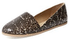 Saint & Libertine Fiji Black / White Snake Flat Smoking Slipper Ballet Loafers