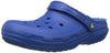 Crocs Unisex Adult Classic Blue Fashions Slip On Rounded Toe Lined Clog Shoes 8