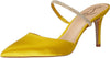 Sam Edelman Verity Ochre Pointed Toe Stiletto Heeled Rhinestone Strap Pumps