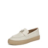 Sam Edelman Prescott Modern Ivory Slip On Rounded Toe Classic Flat Loafers