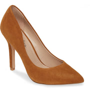 Charles David Maxx Amber Suede Pointy Toe Stiletto Heel Pumps