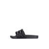 Cape Robbin Barrel Black Puffer Footbed Sandals Slides Mules Slip On Sandals