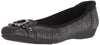 Anne Klein Umeko Pewter Multi Fashion Slip On Rounded Toe Ballet Flat Shoes