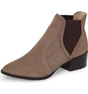 Klub Nico Zafira Chelsea Bootie Gore Side Stacked Heel Oxford Chelsea Ankle Boot