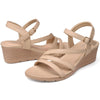 SHIBEVER Wedge Sandals for Women Dressy: Summer Low Wedges Womens Comfortable Open Toe Sandal
