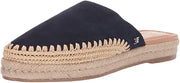 Sam Edelman Austin Espadrilles Rounded toe Slip-on Flat Mule NAVY