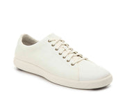 Cole Haan Grand Crosscourt II White Leather Fashion Lace-Up Rounded Toe Sneakers