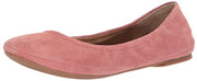 Lucky Brand Women's Emmie Ballet Flat Canyon Rose Coral Leather Flats