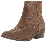 Lucky Brand Women's Floriniah Ankle Boot Pointed Toe Western Ankle Booties