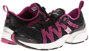Ryka Women's Hydro Sport Water Shoe Cross-Training Shoe, Black/Dark Pink/Grey