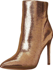 Sam Edelman Wrenley Goldmine Side Zipper Pointed Toe Stiletto Heel Ankle Boots