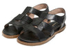 Cole Haan Cloudfeel Fisherman Black Jericho Leather Open Toe Flats Sandals