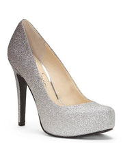 Jessica Simpson Parisah Silver Ombre Glitter Platform Pumps (8)