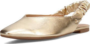Circus by Sam Edelman Omina Gold Slingback Strap Pointed Toe Ballet Flats