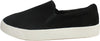 SODA Reign Women's Closed Toe Slip on Sneaker Loafer ( Black Suede)