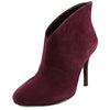 Vince Camuto Caden Dark Red Pull On Almond Toe Stiletto Heel Fashion Booties