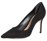 Schutz Analira Black Slip On Pointed Toe High Heel Stiletto Fashion Dress Pumps