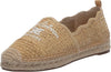 Sam Edelman Karla Sand Pointed Cap Toe SLip On Espadrille Flats Loafers Shoes