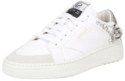 Sam Edelman Madara White Leather Lace Up Rounded Toe Low Top Fashion Sneakers