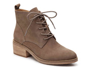 Lucky Brand LK Tamela Fashion Boot Brindle Lace UP Combat Ankle Booties