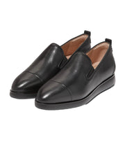 Cole Haan Grand Ambition Slip On Loafers Black/Black Pointed Toe Flat Shoes