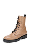 Sam Edelman Elliott Dune Rounded Toe Lace Up Combat Ankle Lug Sole Boots