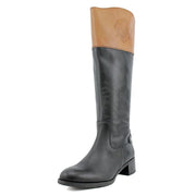 Franco Sarto Women's Chip Wide Calf Tall Riding Leather Boot (5)