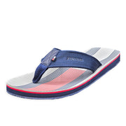 Tommy Hilfiger Dramo Dark Blue Casual Slip In Textile Comfort Rubber Sandals