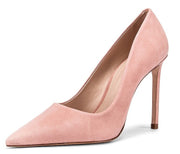 Schutz Lou Sweet Rose Slip On Pointed Toe Slimmed-Down Stiletto Heel Pumps