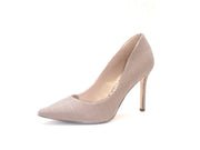 Sam Edelman Hazel Light Pink Linen Stiletto Dress Shoes Pointed Toe Pump (Light Pink Linen, 10.5)