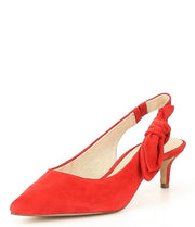 Louise et Cie Jasilen Suede Slingback Pumps Ace Pointed Toe Dress Slingback