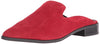 Shellys London Cantara Red Suede Flat Loafer Design Pointed Toe Mule Slide Shoes