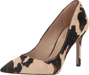 Sam Edelman Hazel Frontier Brown Multi Stiletto Heeled Dress Pointed Toe Pumps