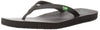 Sanuk Women's Yoga Joy Black Flip-Flop Summer Sandal (6)