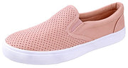 Soda Tracer Light Mauve Fashion Slip On White Insole Textile Comfort Sneakers