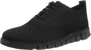 Cole Haan Zerogrand Stitchlite Oxfords Black Knit/Black Lace Up Knit Sneakers