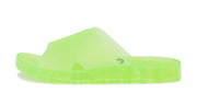 Sam Edelman Jelly Jaylee Citrus Lime Color Block Translucent Slip Slide Sandals