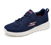 Skechers Go Walk Joy Navy/Pink Fashion Lace Up Comfortable Casual Sneakers 9.5