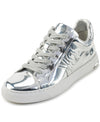 DKNY Abeni Silver Fashion Casual Everyday Lace Up Platform Comfortable Sneakers 7