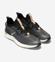 Cole Haan ZERGRAND Overtake Black All-Terrain Runner Running Shoes Sneakers