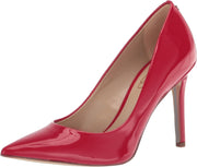 Sam Edelman Hazel Ruby Red Stiletto Heeled Slip On Pointed Toe Dress Pumps