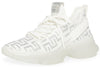 Steve Madden Maxima Sneakers Women Lace Up Rhinestone Chunky Low Top Knit Runner