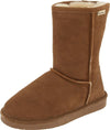 BEARPAW Women's Emma Short Boot Hickory/Champagne Casual Boots